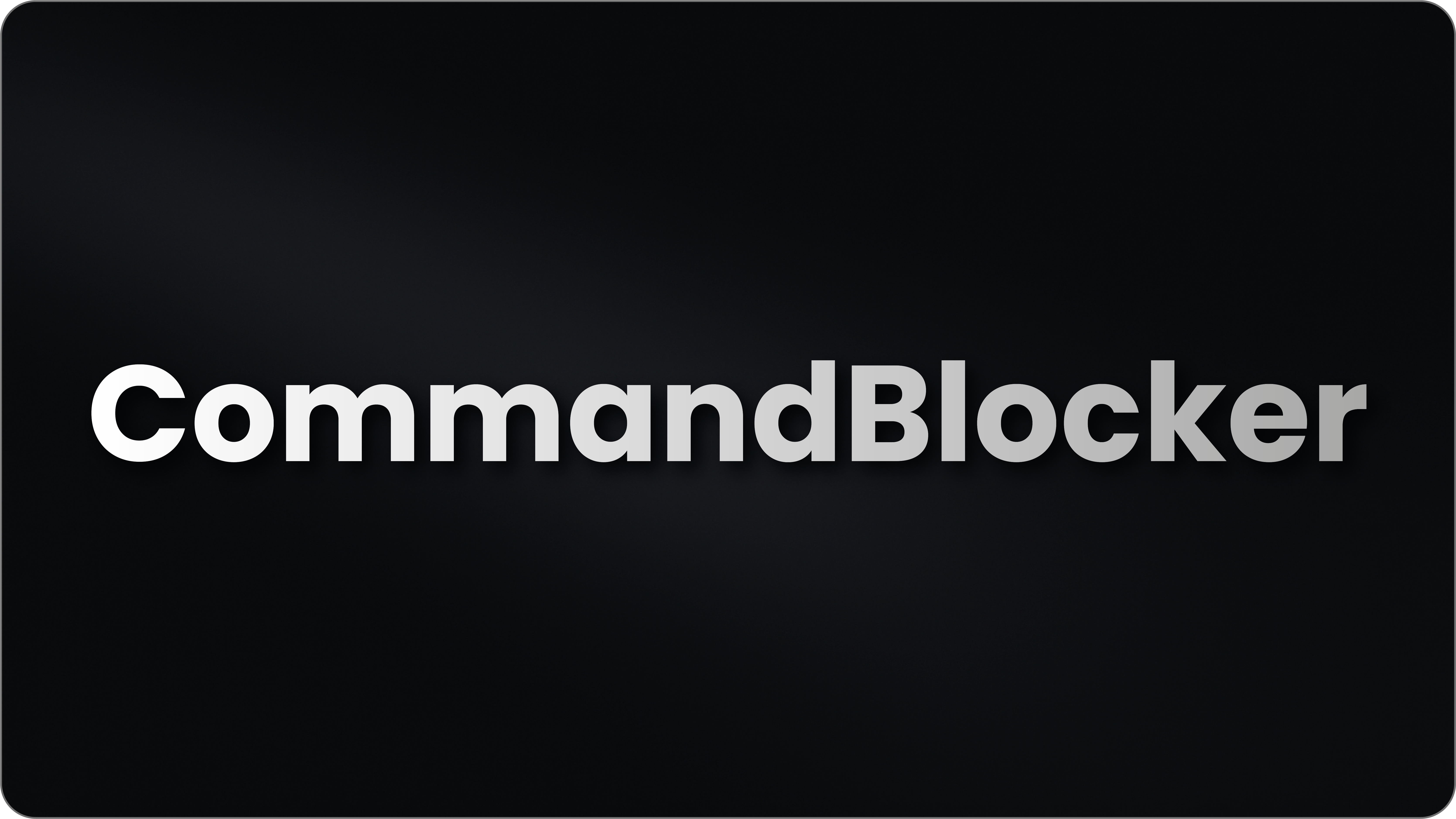 CommandBlocker